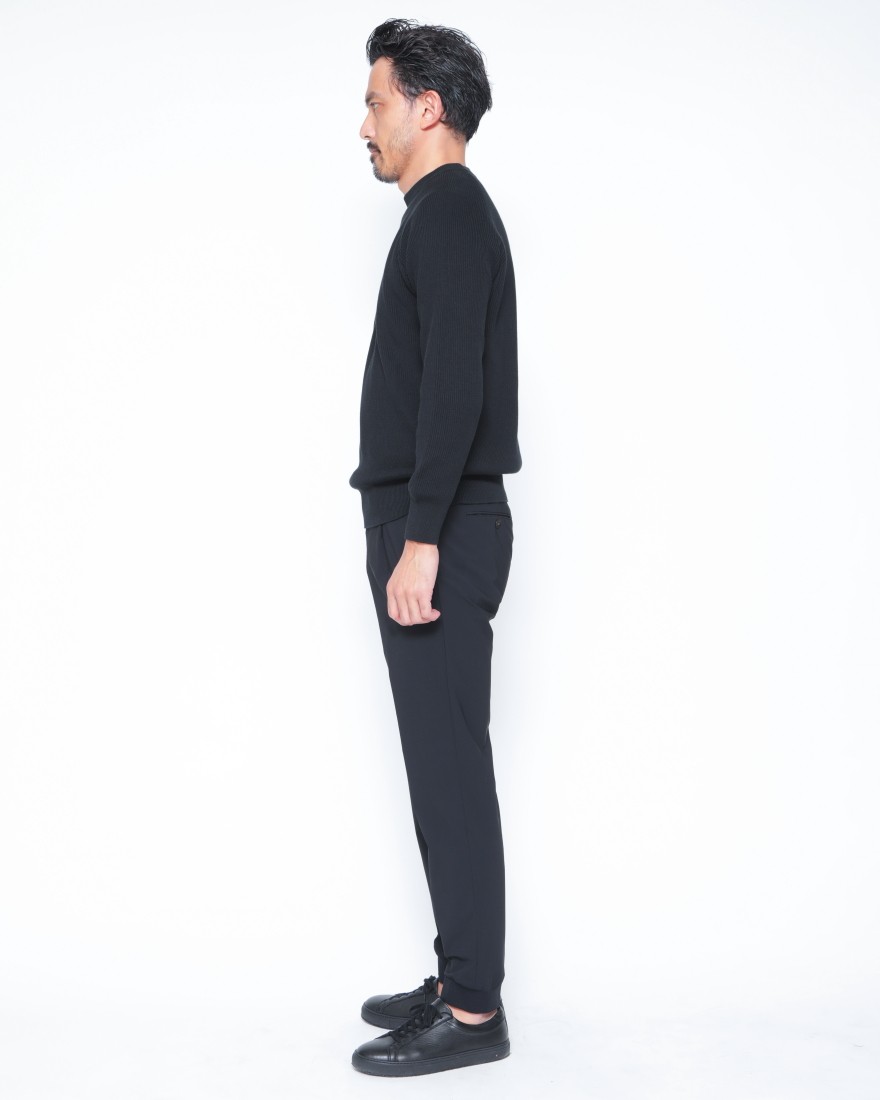 INCOTEXスリムテーパード ドレスジョガーパンツ02l