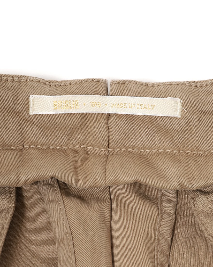 BRIGLIA 1949ストレッチコットン テーパードチノ 【ERCOLANO/エルコラーノ】24l