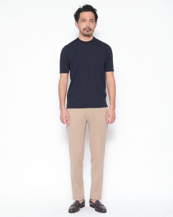 CIRCOLOプレミアムピケ ノープリーツパンツ01l