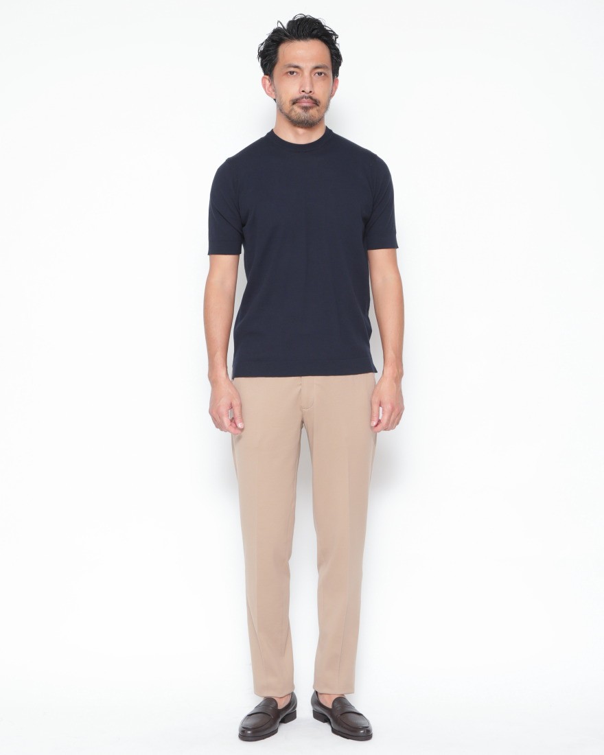 CIRCOLOプレミアムピケ ノープリーツパンツ01l