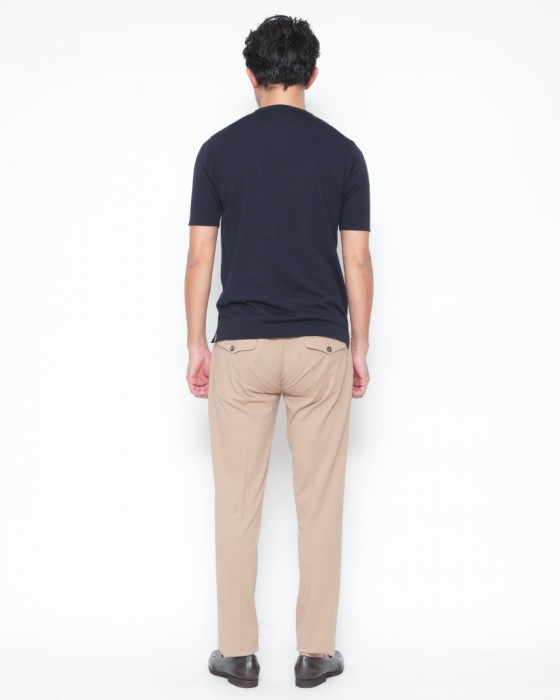 CIRCOLOプレミアムピケ ノープリーツパンツ03l