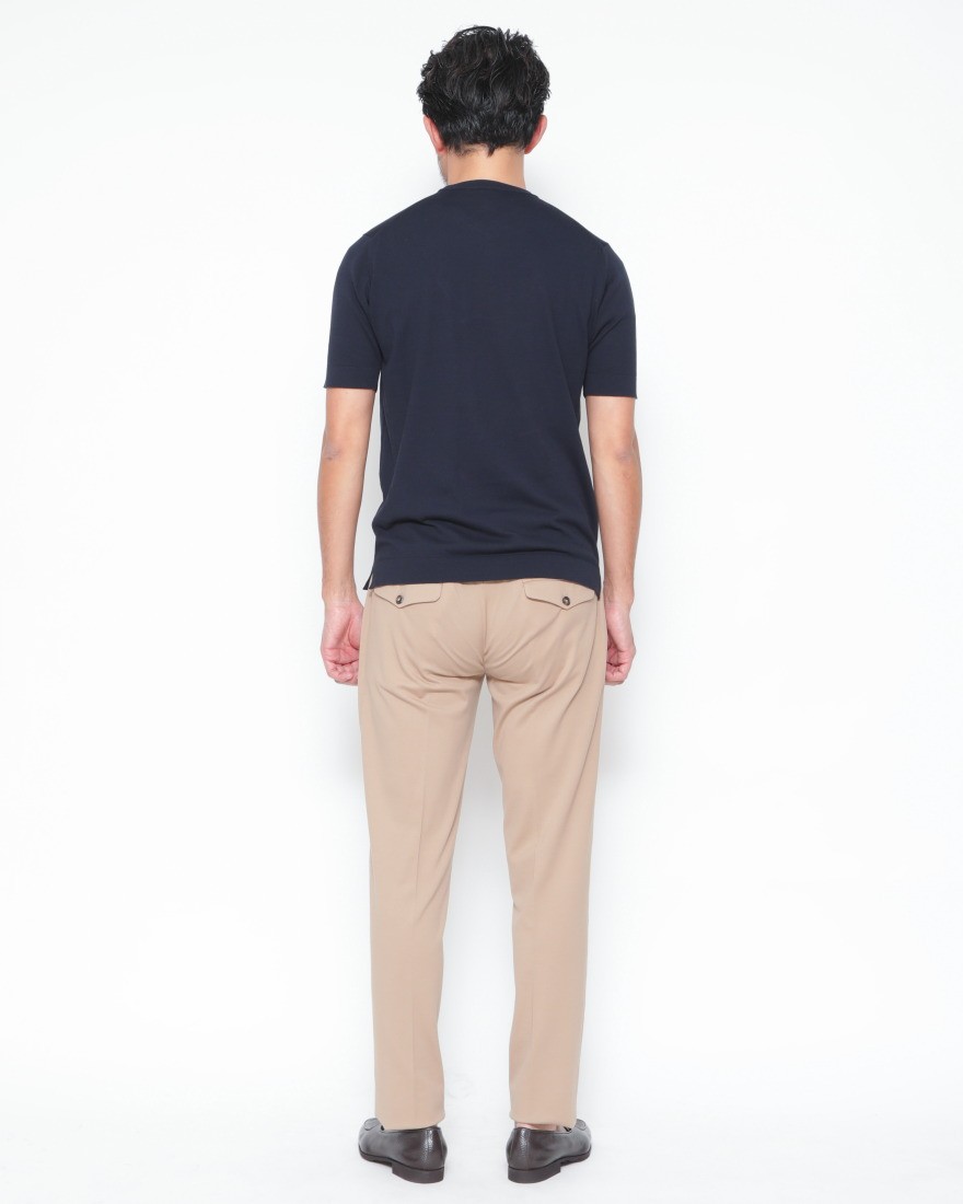 CIRCOLOプレミアムピケ ノープリーツパンツ03l