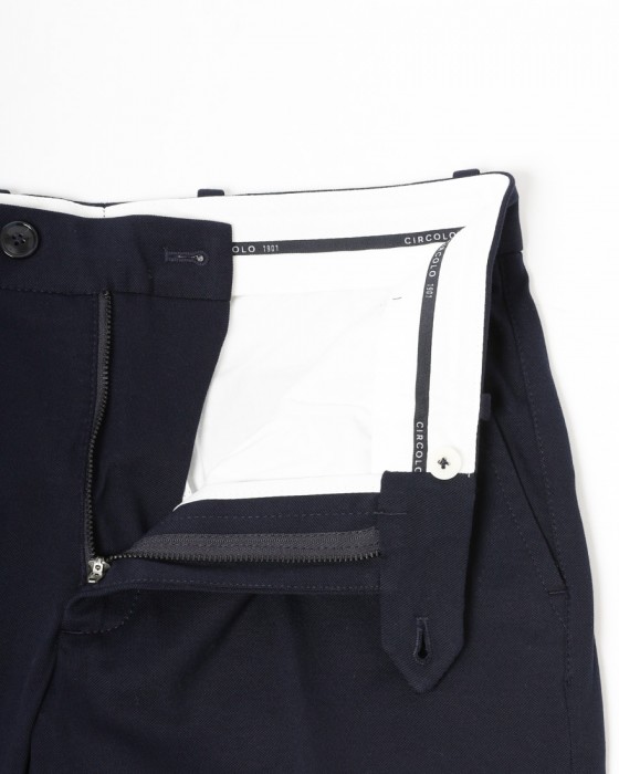 CIRCOLOプレミアムピケ ノープリーツパンツ10l