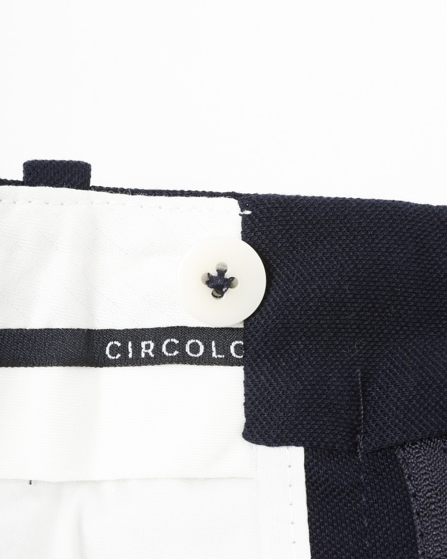 CIRCOLOプレミアムピケ ノープリーツパンツ13l