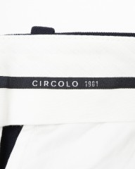 CIRCOLOプレミアムピケ ノープリーツパンツmb_12l