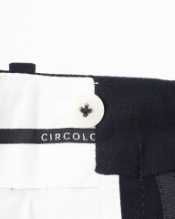 CIRCOLOプレミアムピケ ノープリーツパンツmb_13l