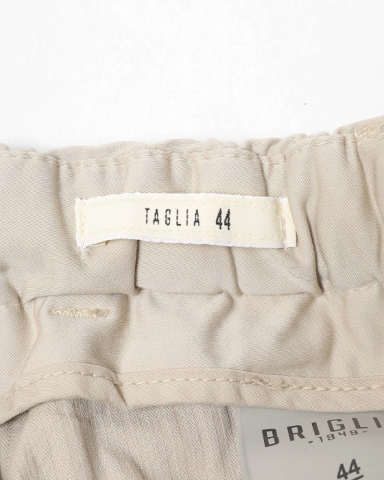 BRIGLIA 1949コットン ストレッチ ワンプリーツ カーゴショーツ【NEWPORT】11l