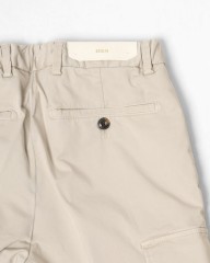 BRIGLIA 1949コットン ストレッチ ワンプリーツ カーゴショーツ【NEWPORT】mb_17l