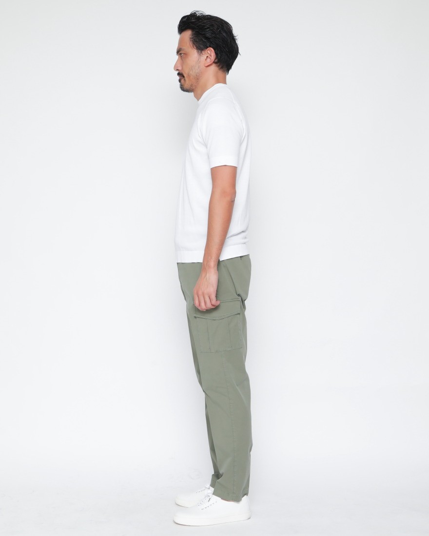 BRIGLIA 1949コットン ストレッチ カーゴパンツ【ANNAPOLIS】02l