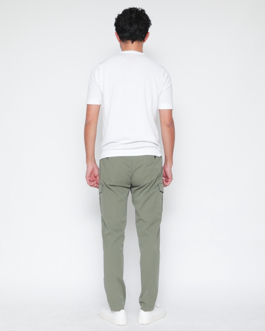 BRIGLIA 1949コットン ストレッチ カーゴパンツ【ANNAPOLIS】03l