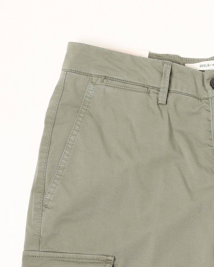 BRIGLIA 1949コットン ストレッチ カーゴパンツ【ANNAPOLIS】08l