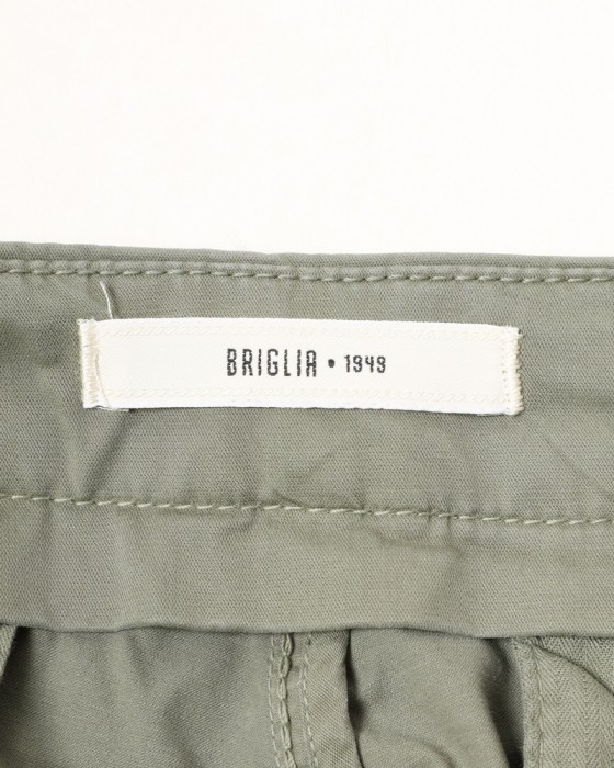 BRIGLIA 1949コットン ストレッチ カーゴパンツ【ANNAPOLIS】12l