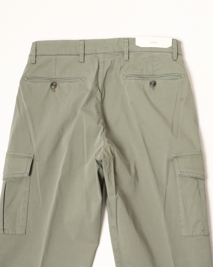 BRIGLIA 1949コットン ストレッチ カーゴパンツ【ANNAPOLIS】19l