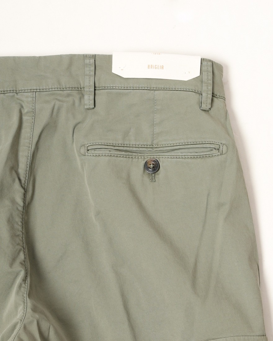 BRIGLIA 1949コットン ストレッチ カーゴパンツ【ANNAPOLIS】21l