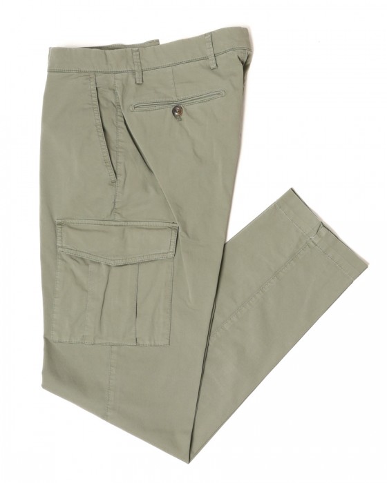 BRIGLIA 1949コットン ストレッチ カーゴパンツ【ANNAPOLIS】