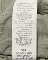 BRIGLIA 1949コットン ストレッチ カーゴパンツ【ANNAPOLIS】mb_25l