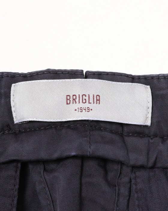 BRIGLIA 1949コットン ストレッチ テーパードチノ【BG04】11l