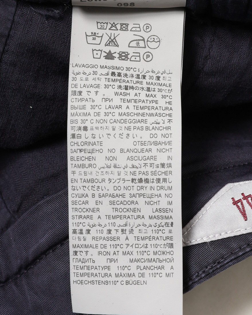 BRIGLIA 1949コットン ストレッチ テーパードチノ【BG04】25l