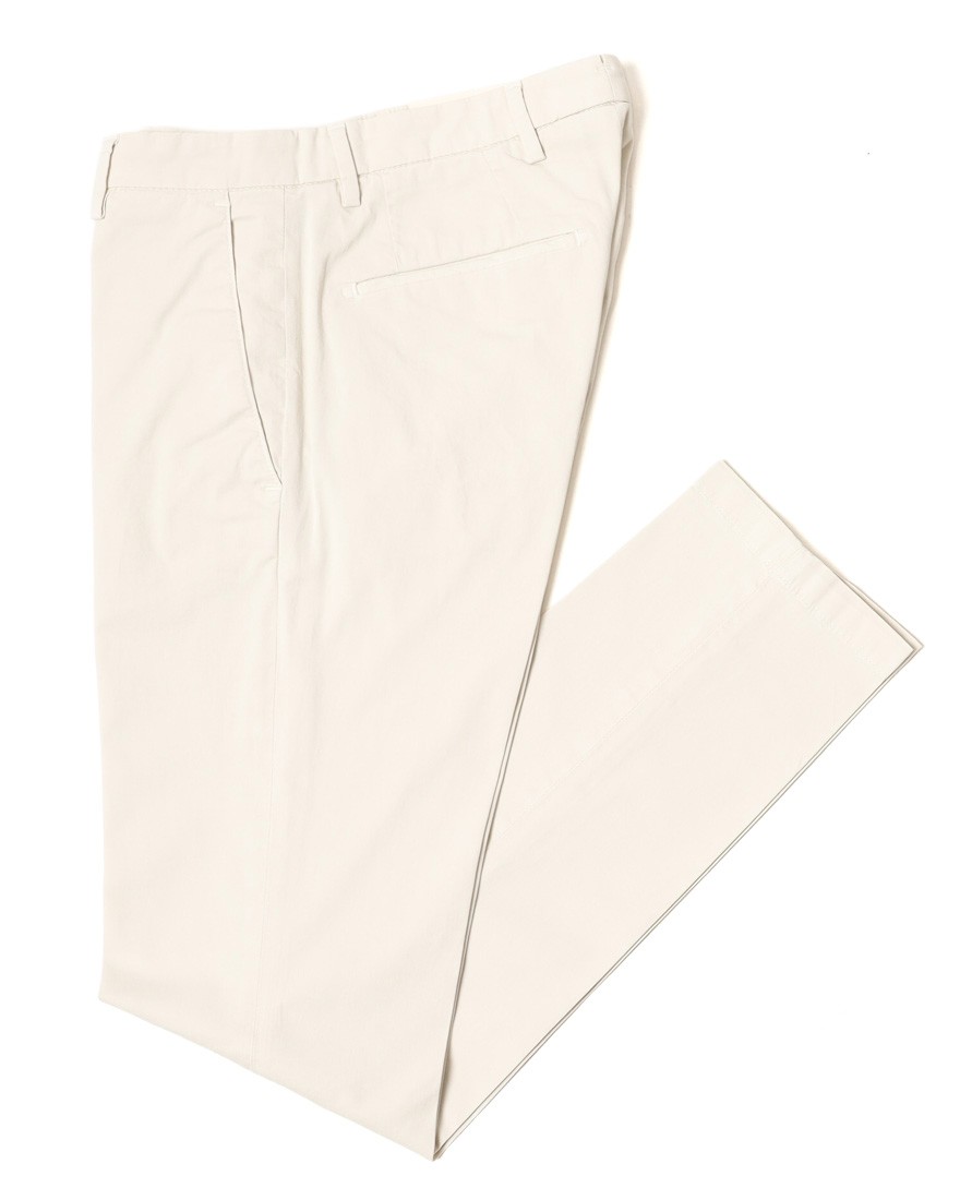 BRIGLIA 1949コットン ストレッチ テーパードチノ【BG04】c0