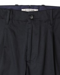 giabsarchivio(ジャブスアルキヴィオ)コットンツイル 1プリーツストレッチチノパンツ