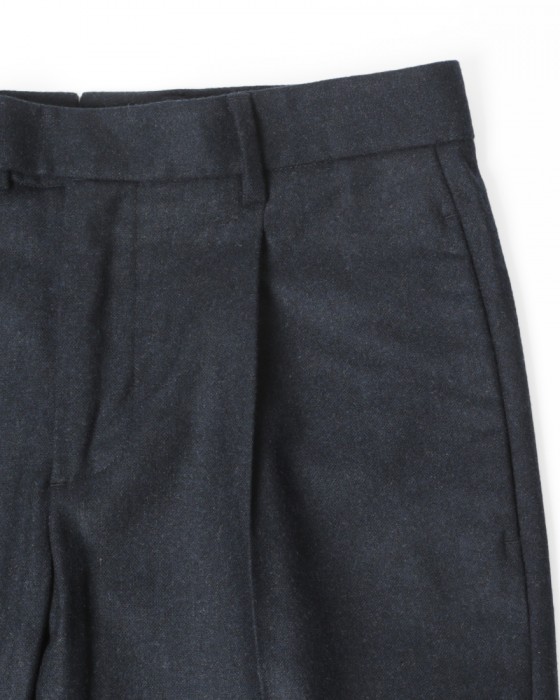 giabsarchivioウォッシャブルフランネルワンプリーツパンツ【DANTE700/SPACE-FIT】04l
