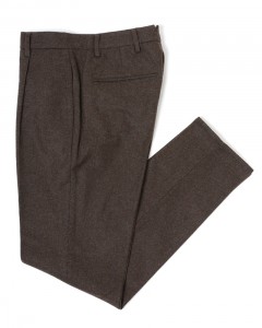 ウォッシャブルフランネルワンプリーツパンツ【DANTE700/SPACE-FIT】