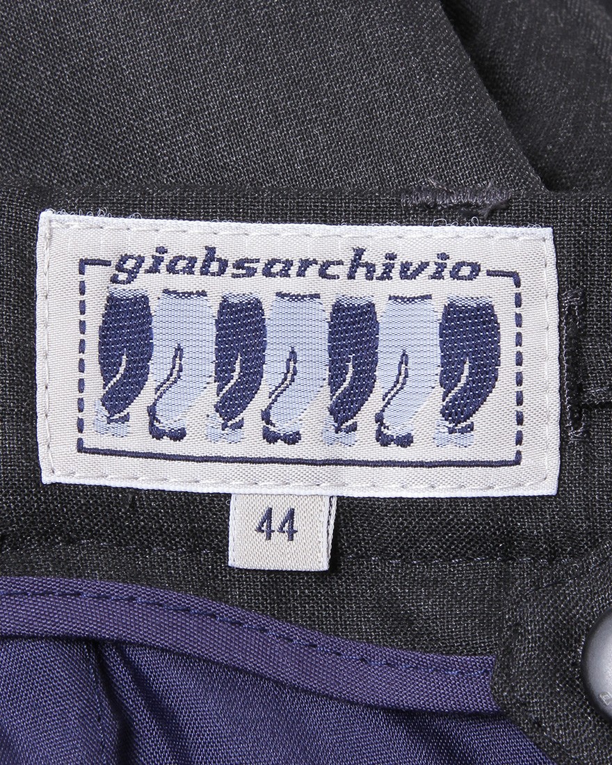 giabsarchivioテクノウール ストレッチテーパードパンツ【MASACCIO】16l