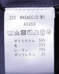 giabsarchivioテクノウール ストレッチテーパードパンツ【MASACCIO】mb_18l