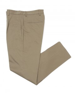 ワンプリーツ ストレッチコットンサテン パンツ【DANTE700/SPACE-FIT】
