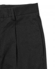 giabsarchivioワンプリーツ ストレッチコットンサテン パンツ【DANTE700/SPACE-FIT】mb_04l