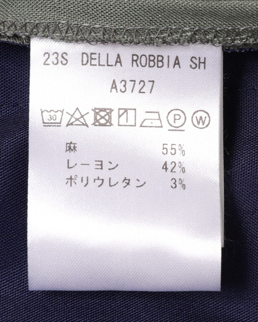 giabsarchivioリネン イージーショートパンツ【DELLA ROBBIA/デラ ロビア】17l
