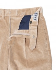 giabsarchivioウォッシャブルコーデュロイ ワンプリーツ パンツ【DANTE700/ダンテ】mb_10l