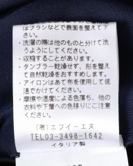 giabsarchivioコットンツイル ストレッチ ワンプリーツ パンツ【DANTE700/ダンテ】mb_23l