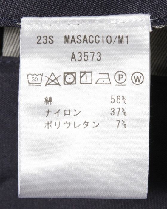 giabsarchivioウォッシャブルジャージー テーパードパンツ【MASACCIO】17l
