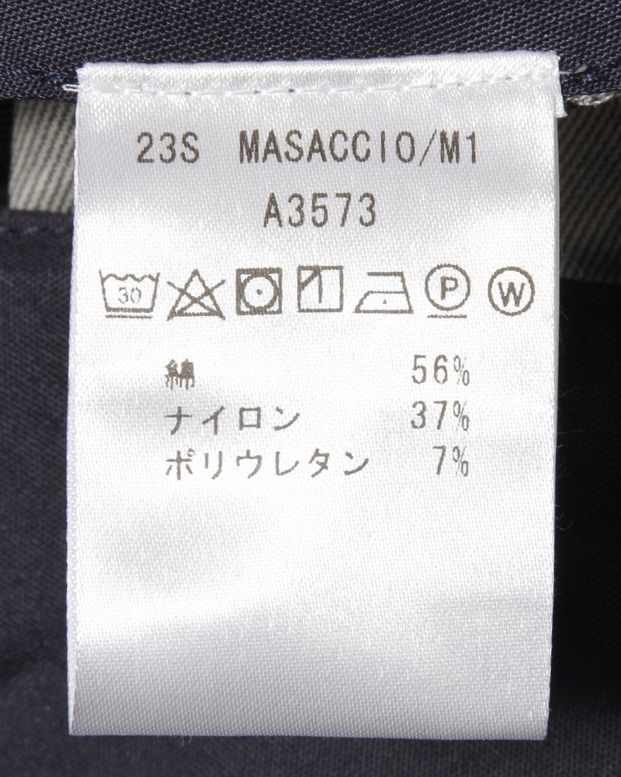 giabsarchivioウォッシャブルジャージー テーパードパンツ【MASACCIO】17l