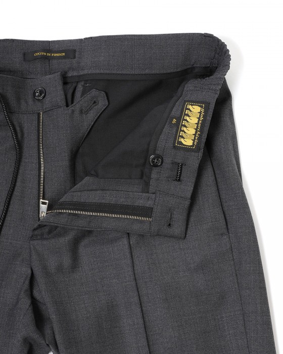 giabsarchivioストレッチサージウール パンツ【MASACCIO GOLD】10l