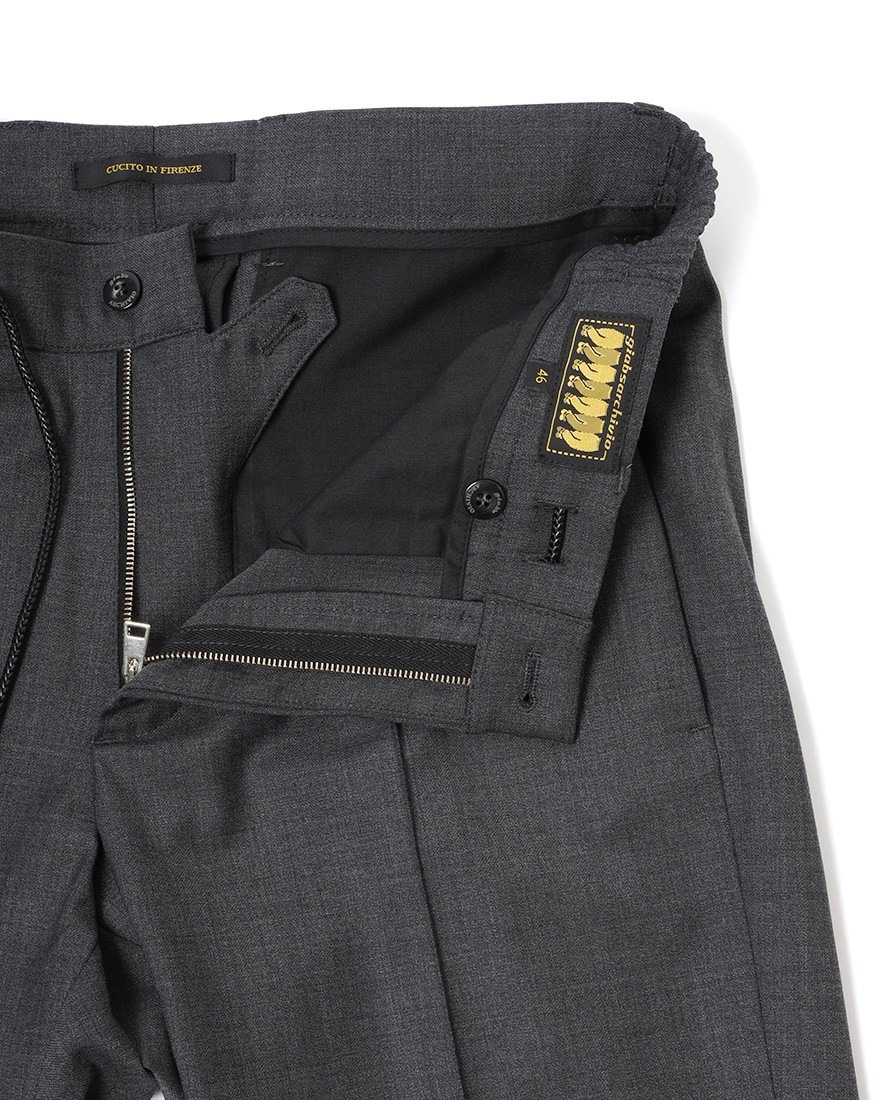 giabsarchivioストレッチサージウール パンツ【MASACCIO GOLD】10l