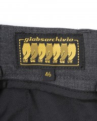 giabsarchivioストレッチサージウール パンツ【MASACCIO GOLD】mb_12l
