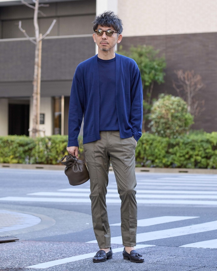 giabsarchivioエアリーテクノコットン テーパードパンツ【MASACCIO/マサッチョ】ma