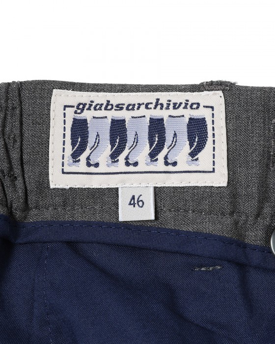 giabsarchivioテクノウール テーパード パンツ【MASACCIO/マサッチョ】12l
