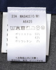 giabsarchivioテクノウール テーパード パンツ【MASACCIO/マサッチョ】mb_21l