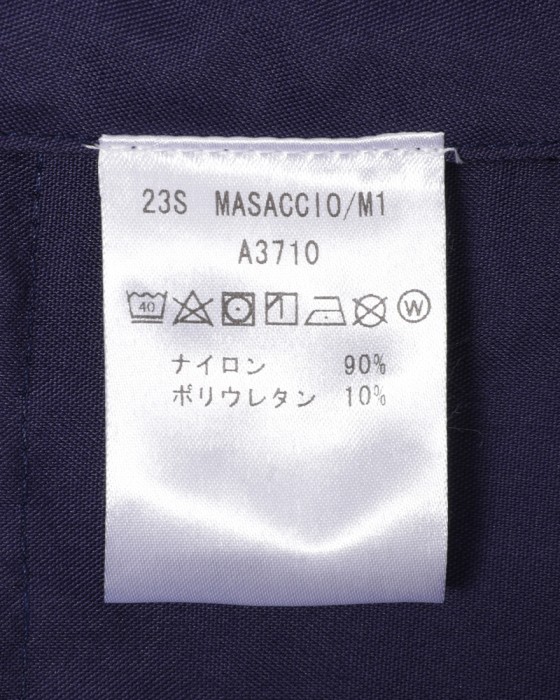 giabsarchivioシャカヌメ ストレッチテーパードパンツ【MASACCIO/マサッチョ】18l