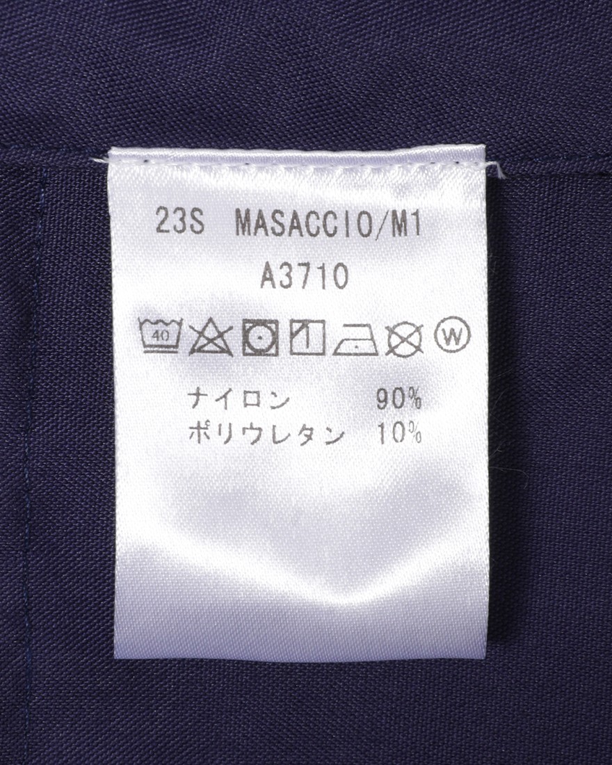 giabsarchivioシャカヌメ ストレッチテーパードパンツ【MASACCIO/マサッチョ】18l