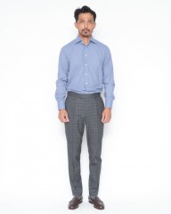 giabsarchivioトップウールコットン ワンプリーツ パンツ【DANTE700/ダンテ】mb_01l