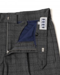 giabsarchivioトップウールコットン ワンプリーツ パンツ【DANTE700/ダンテ】mb_10l