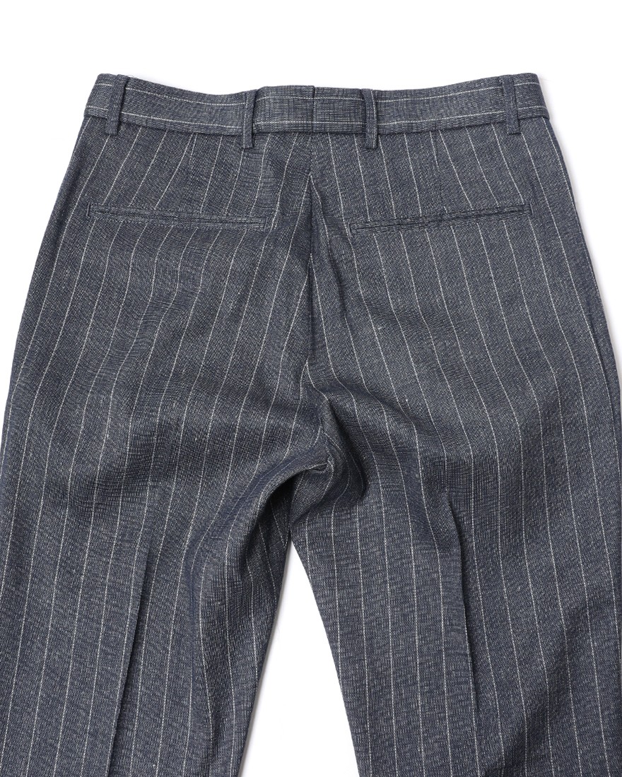 giabsarchivioヘアラインリネン パンツ【BOCCACCIO/ボッカッチョ】11l