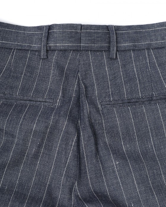 giabsarchivioヘアラインリネン パンツ【BOCCACCIO/ボッカッチョ】12l