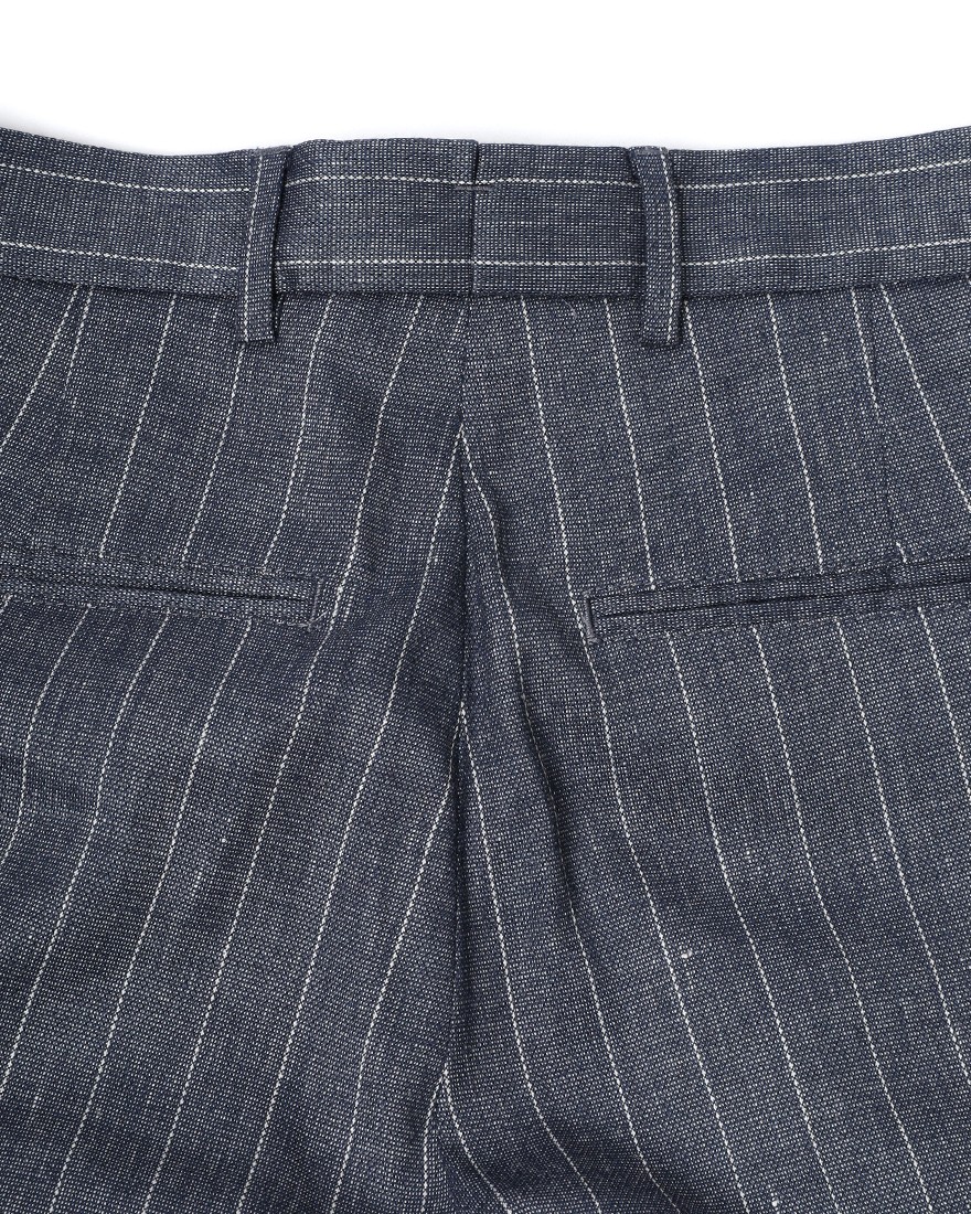 giabsarchivioヘアラインリネン パンツ【BOCCACCIO/ボッカッチョ】12l