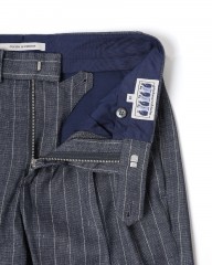 giabsarchivioヘアラインリネン パンツ【BOCCACCIO/ボッカッチョ】mb_10l