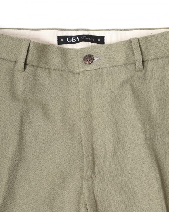 GBSコットンリネンへリンボーン パンツ07l